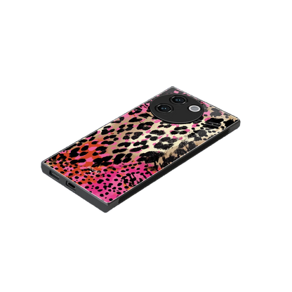 Savanna stylish phone case for vivo v30e | glossy glass and slim fit