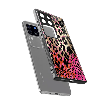 Savanna sleekvivo v30 pro cover with tempered glass back and TPU edges
