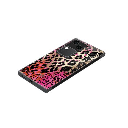 Savanna stylish phone case for vivo v30 | glossy glass and slim fit