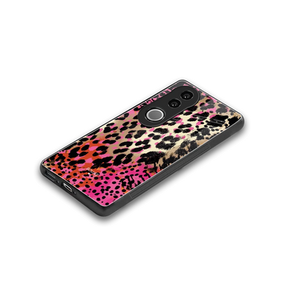 Savanna stylish phone case for vivo v50 | glossy glass and slim fit