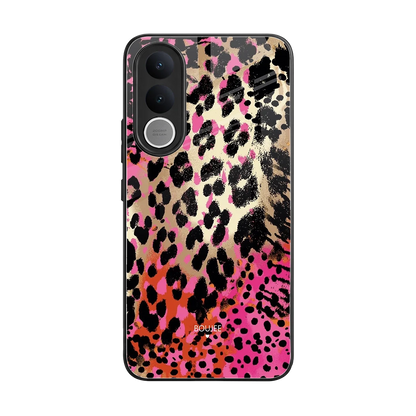 Savanna back phone cover | glass case for vivo v70 fe