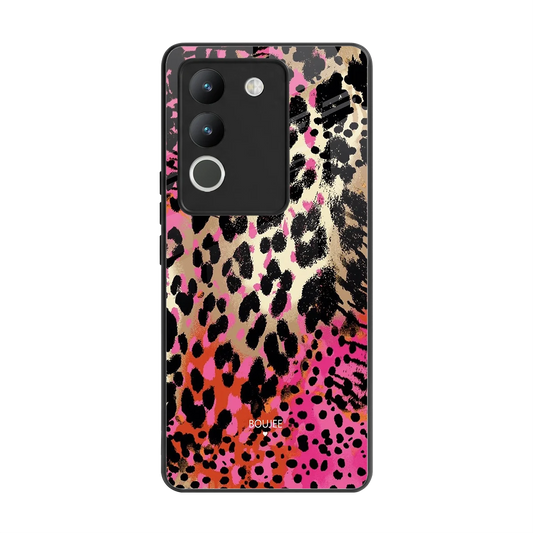 Savanna back phone cover | glass case for vivo y200 5g