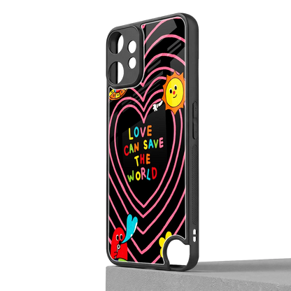Save With Love cmf nothing phone 2 pro mobile cover | shockproof glass phone case