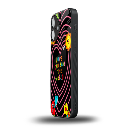 Save With Love Phone Case for Iphone 16 | Glass Case