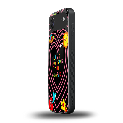 Save With Love iphone air mobile cover | shockproof glass phone case