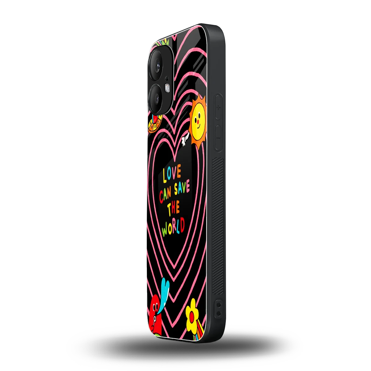 Save With Love nothing phone 2 mobile cover | shockproof glass phone case