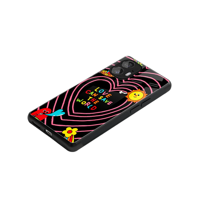 Save With Love stylish phone case for nothing phone 2 | glossy glass and slim fit