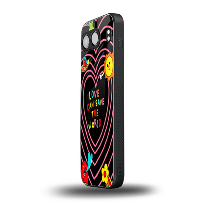 Save With Love oneplus nord 4 mobile cover | shockproof glass phone case