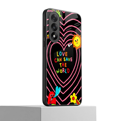 Save With Love oneplus nord 5 mobile cover | shockproof glass phone case