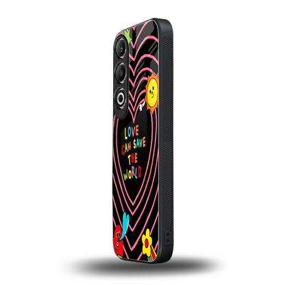 Save With Love oneplus nord ce 4 mobile cover | shockproof glass phone case