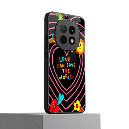 Save With Love oppo f29 pro 5g mobile cover | shockproof glass phone case