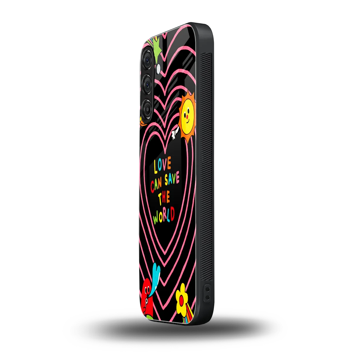 Save With Love samsung galaxy a16 5g mobile cover | shockproof glass phone case