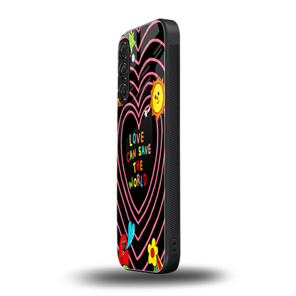 Save With Love samsung galaxy a16 5g mobile cover | shockproof glass phone case