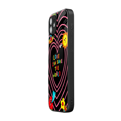 Save With Love iphone 11 mobile cover | shockproof glass phone case