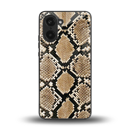 Scaly Chic back phone cover | glass case for oneplus nord ce5 5g