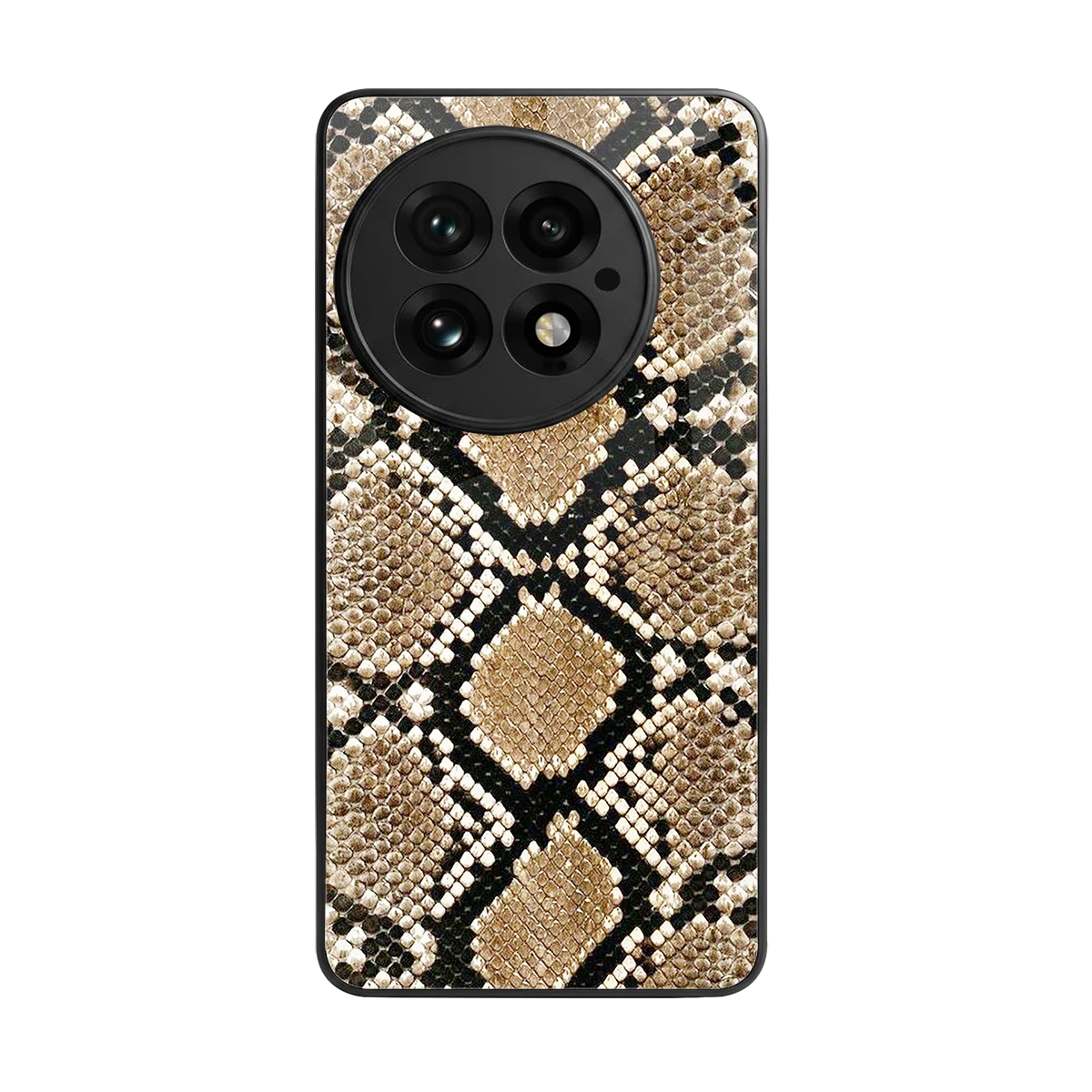 Scaly Chic back phone cover | glass case for oneplus 13