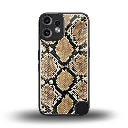 Scaly Chic back phone cover | glass case for cmf nothing phone 2 pro