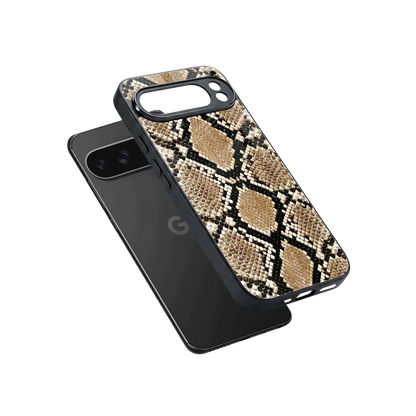 Scaly Chic sleek google pixel 10 pro xl cover with tempered glass back and TPU edges