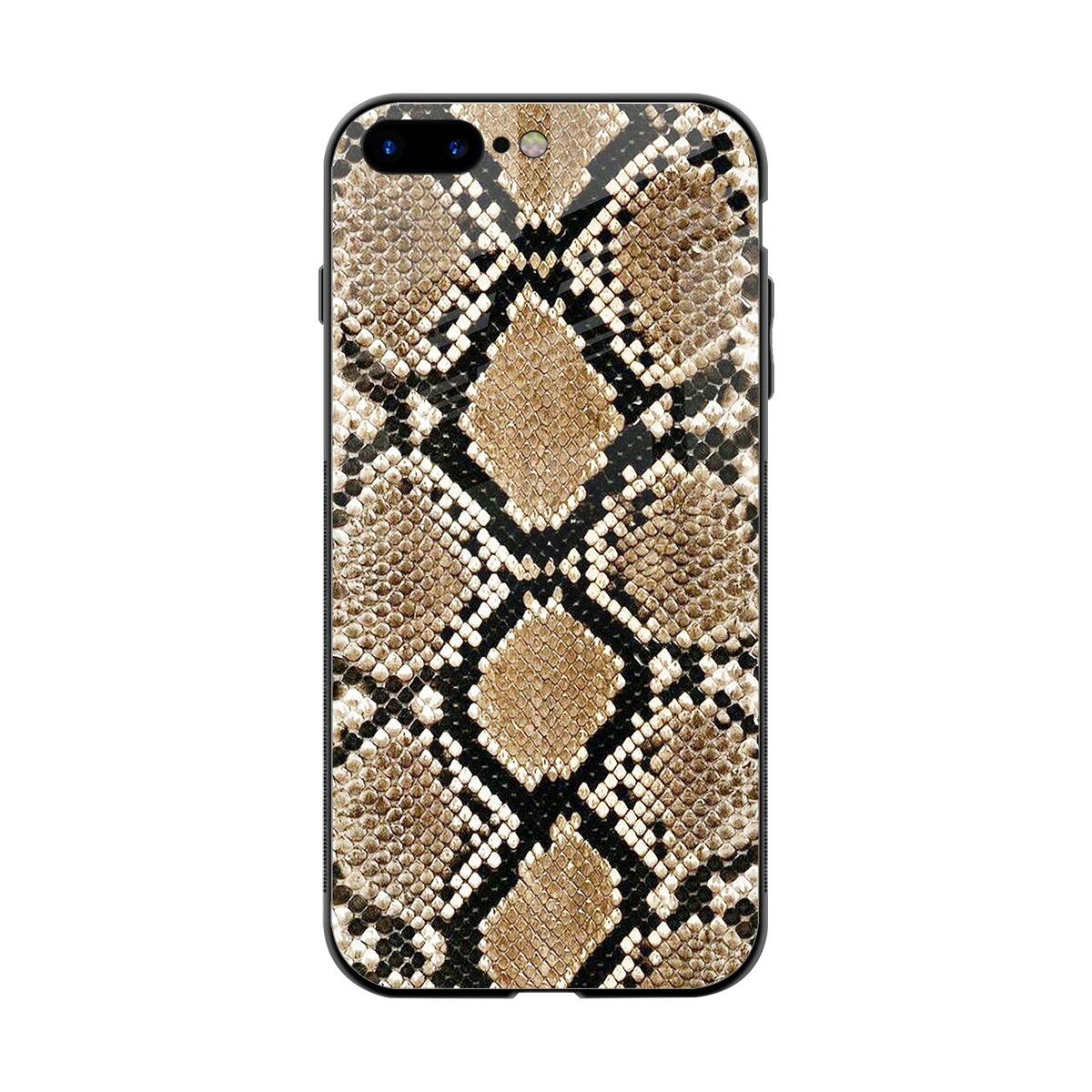 Scaly Chic back phone cover | glass case for iphone 8 plus