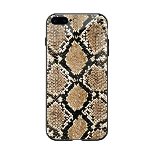 Scaly Chic back phone cover | glass case for iphone 8 plus
