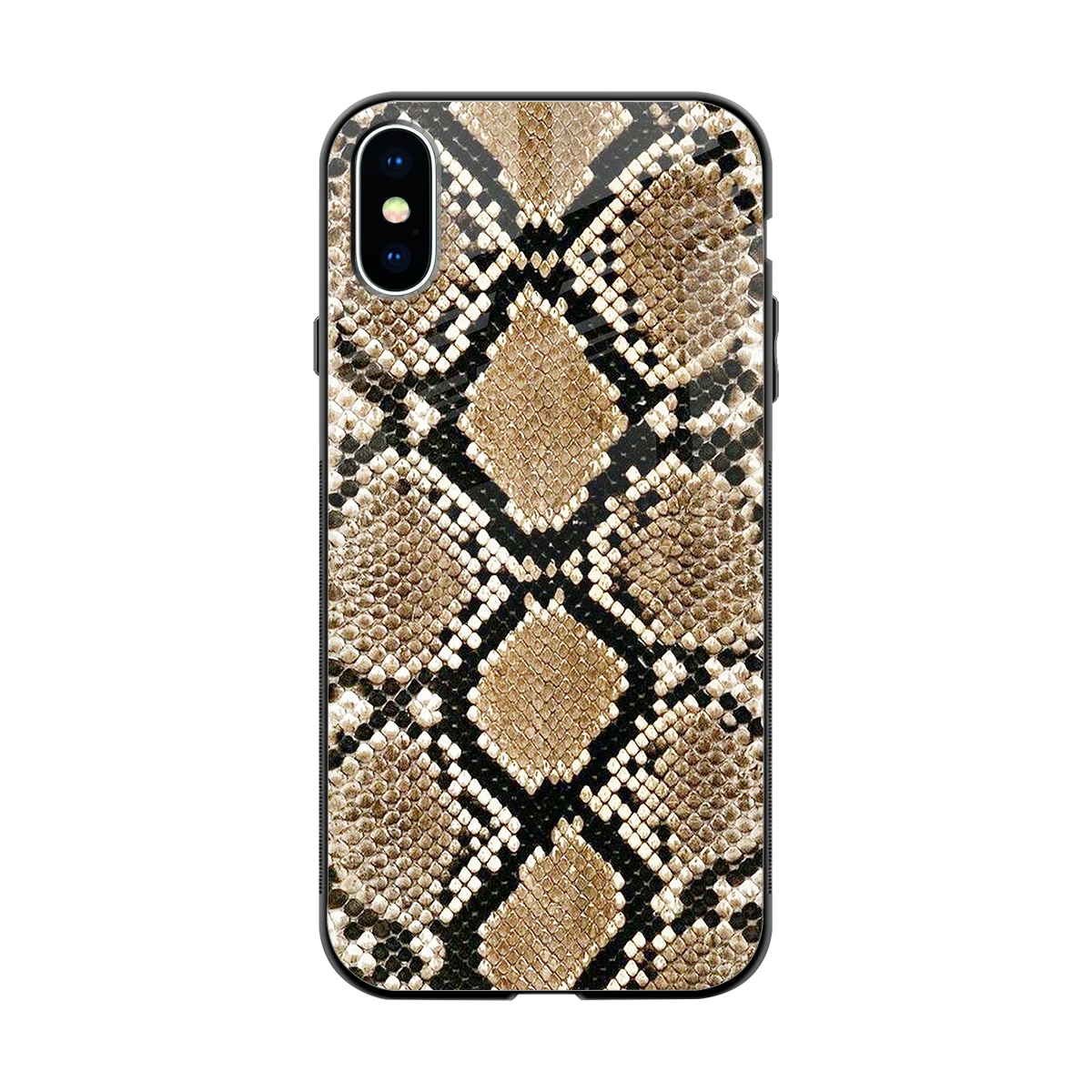 Scaly Chic back phone cover | glass case for iphone x