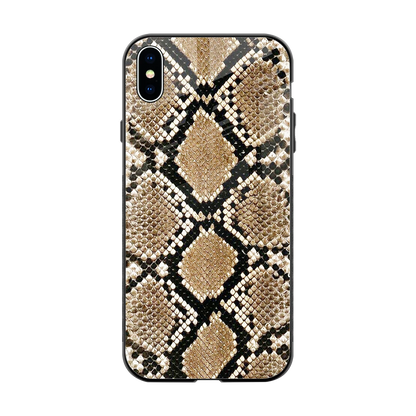 Scaly Chic back phone cover | glass case for iphone xs max