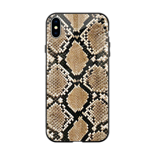 Scaly Chic back phone cover | glass case for iphone xs max