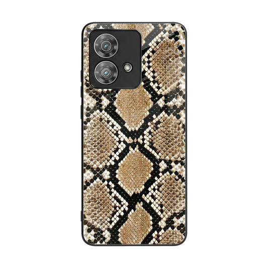 Scaly Chic back phone cover | glass case for motorola edge 40 neo 5g