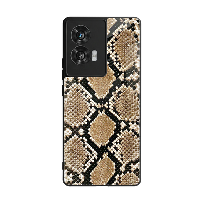 Scaly Chic back phone cover | glass case for motorola edge 50 fusion