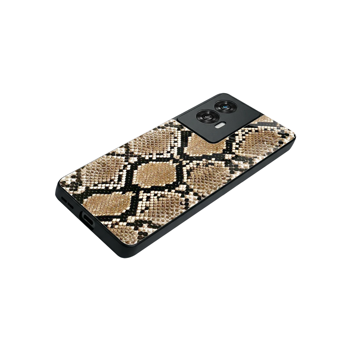 Scaly Chic stylish phone case for motorola edge 50 fusion | glossy glass and slim fit