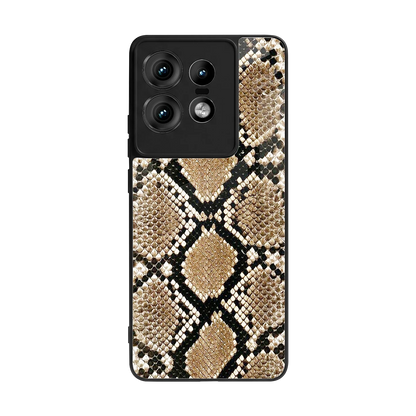 Scaly Chic back phone cover | glass case for motorola edge 50 pro