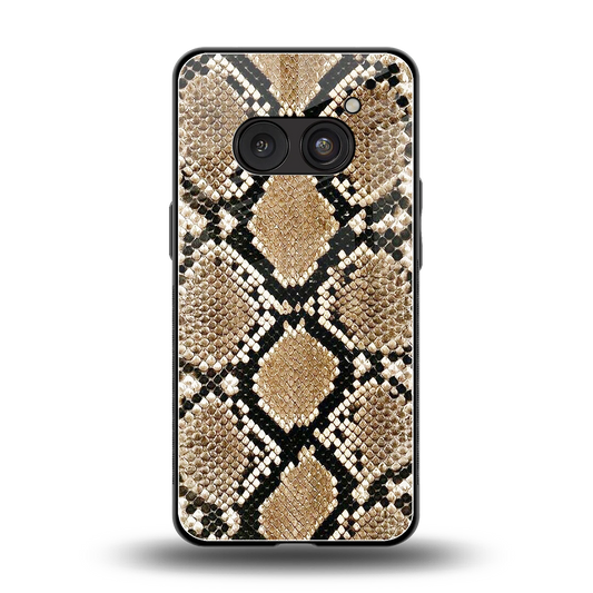 Scaly Chic back phone cover | glass case for nothing phone 2a