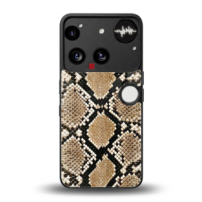 Scaly Chic back phone cover | glass case for nothing phone 3
