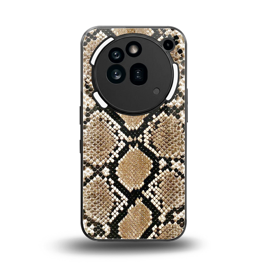 Scaly Chic back phone cover | glass case for nothing phone 3a pro