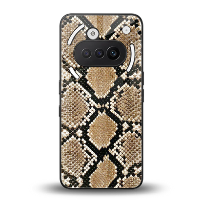 Scaly Chic back phone cover | glass case for nothing phone 3a