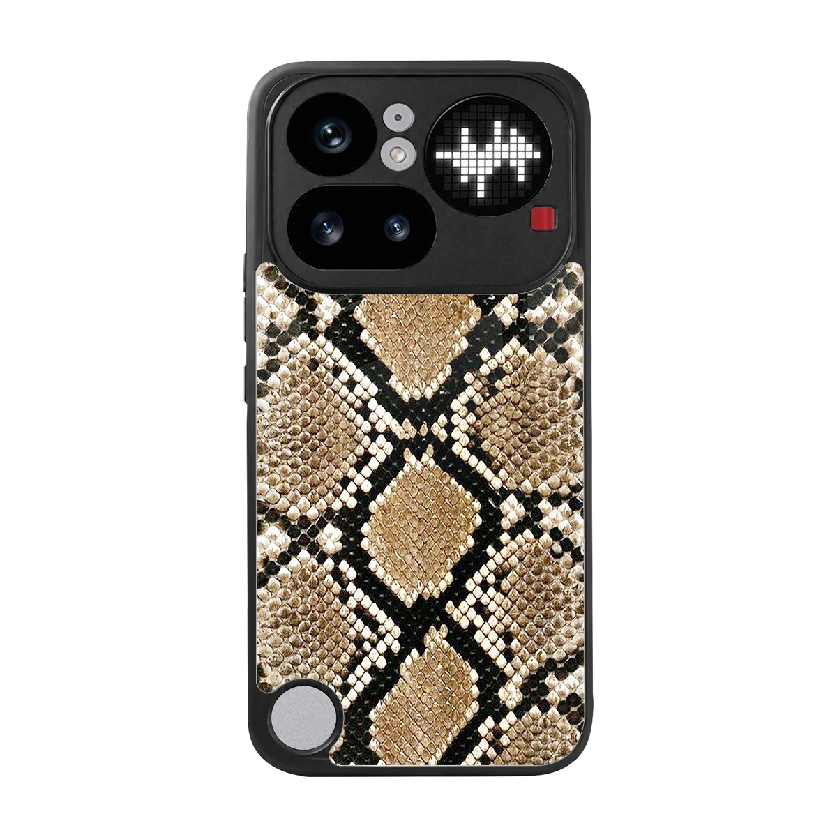 Scaly Chic back phone cover | glass case for nothing phone 4a pro