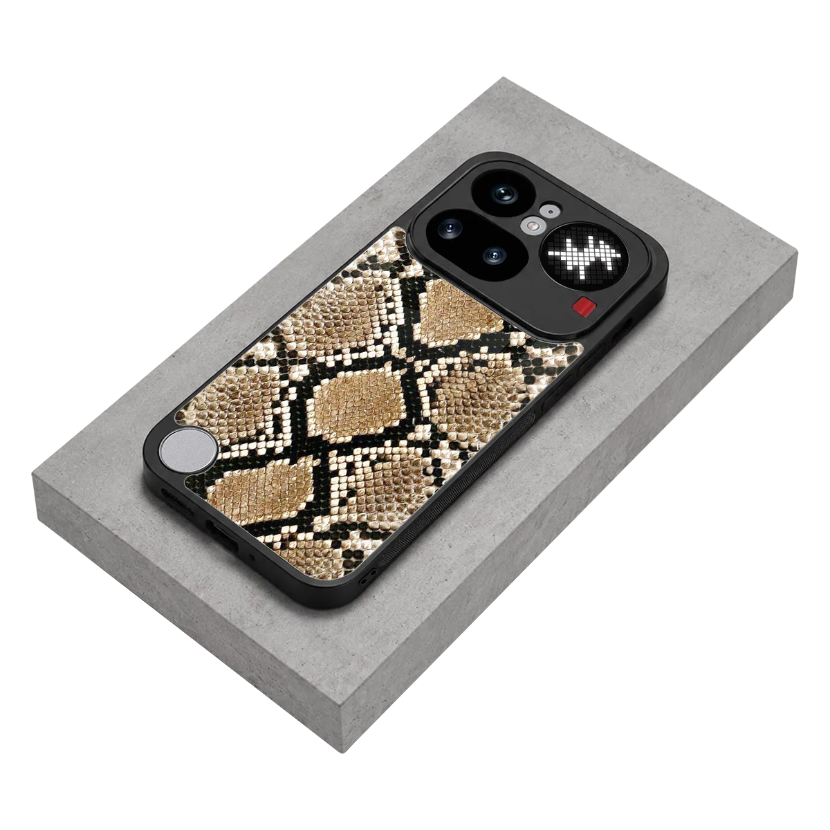 Scaly Chic stylish phone case for nothing phone 4a pro | glossy glass and slim fit