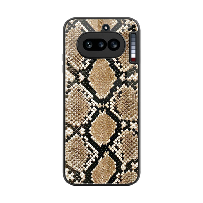 Scaly Chic back phone cover | glass case for nothing phone 4a