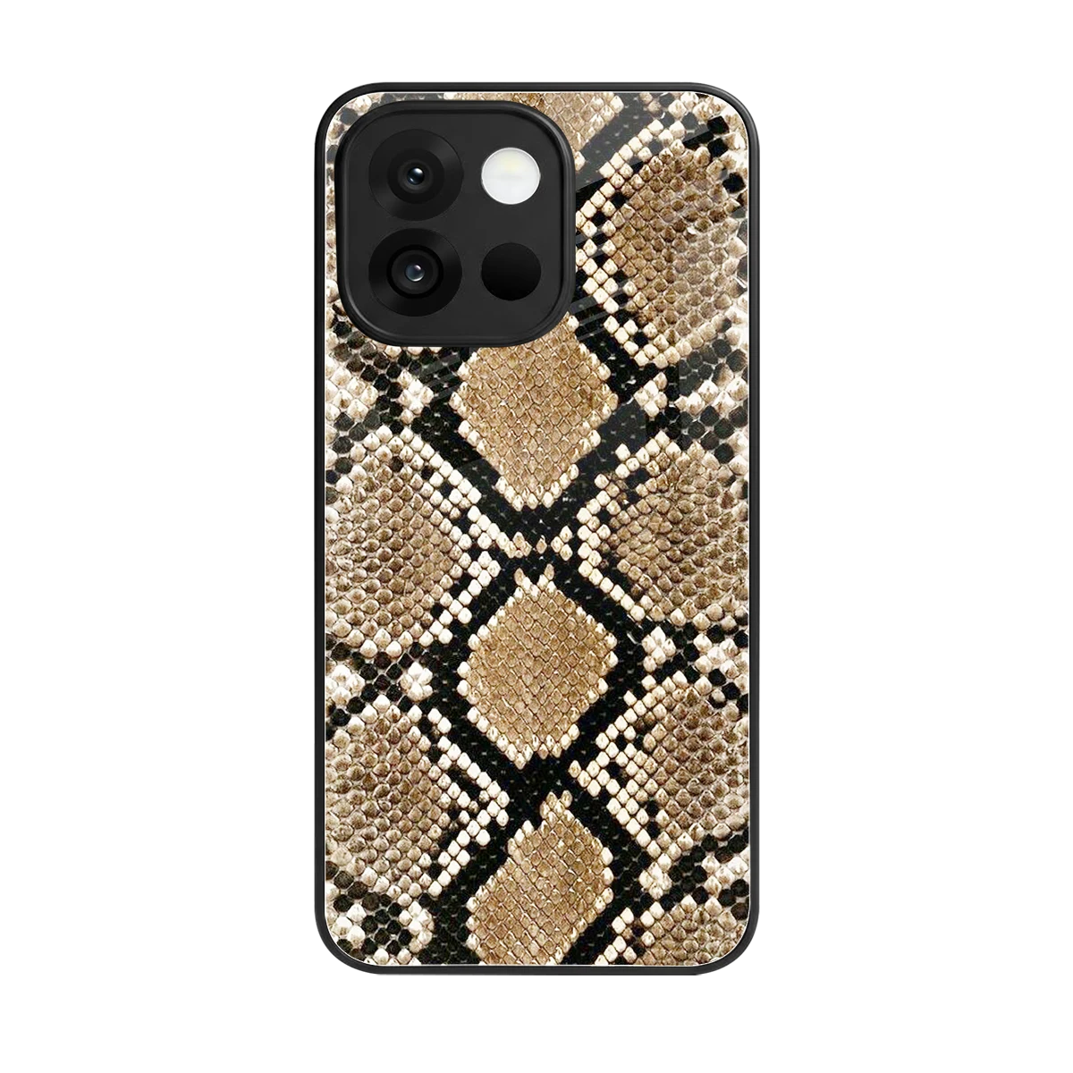 Scaly Chic back phone cover | glass case for oneplus 13s