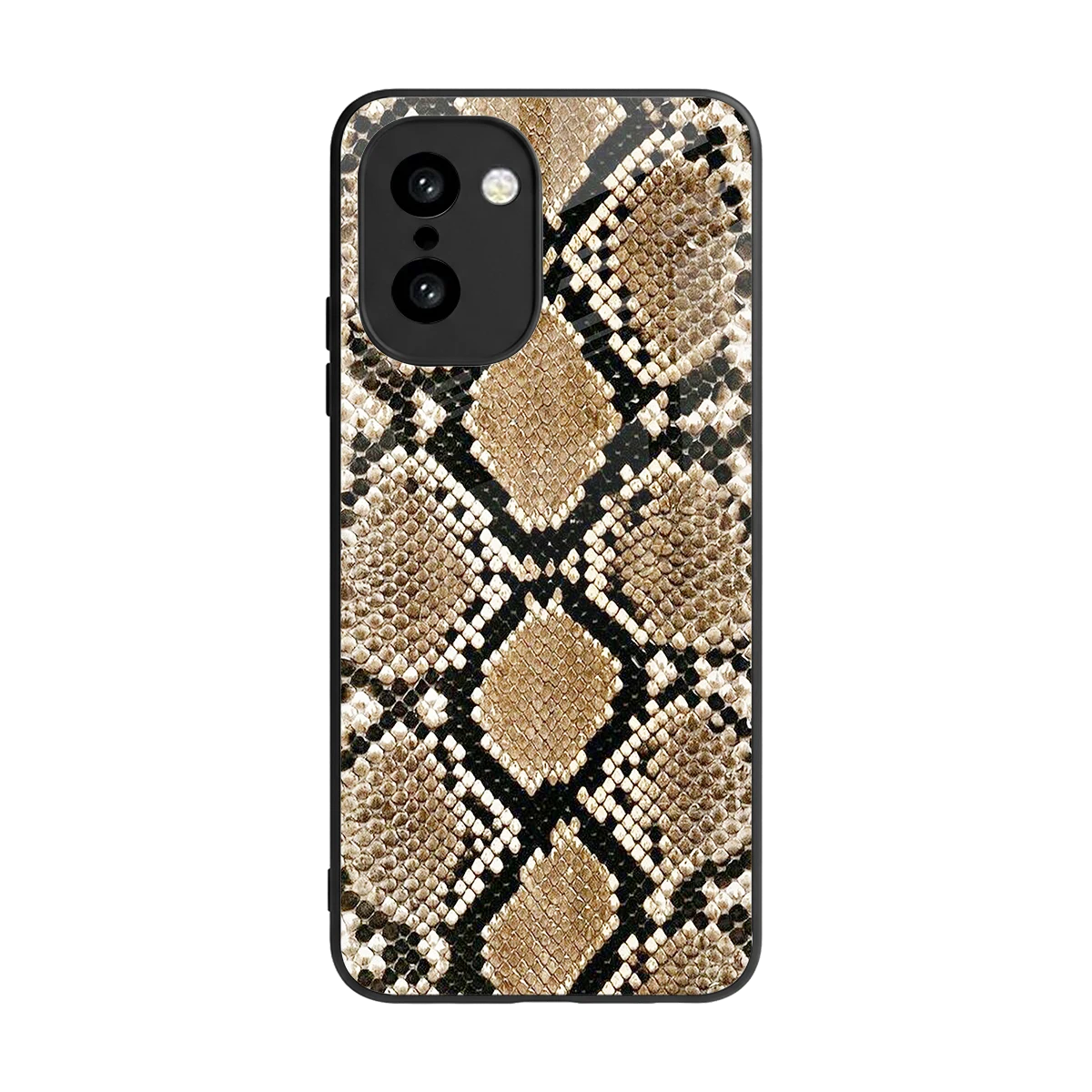 Scaly Chic back phone cover | glass case for oneplus 15r