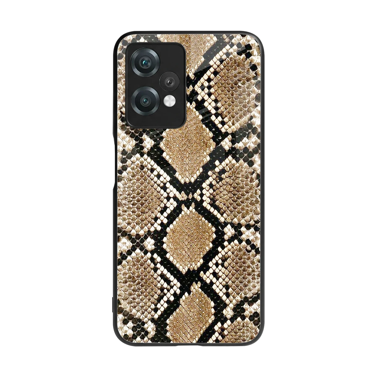 Scaly Chic back phone cover | glass case for oneplus nord ce 2 lite