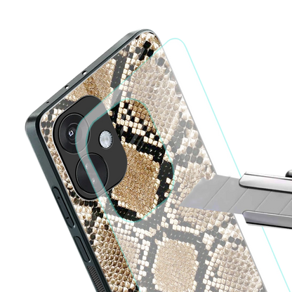 Scaly Chic stylish phone case for oneplus nord ce 3 | glossy glass and slim fit