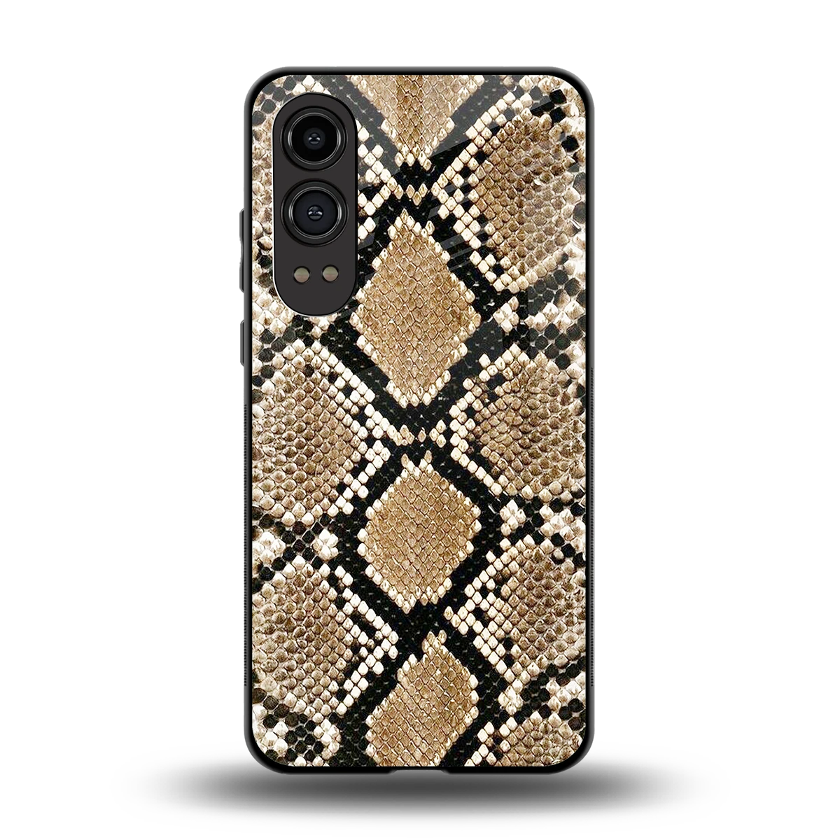 Scaly Chic back phone cover | glass case for oneplus nord ce 4 lite