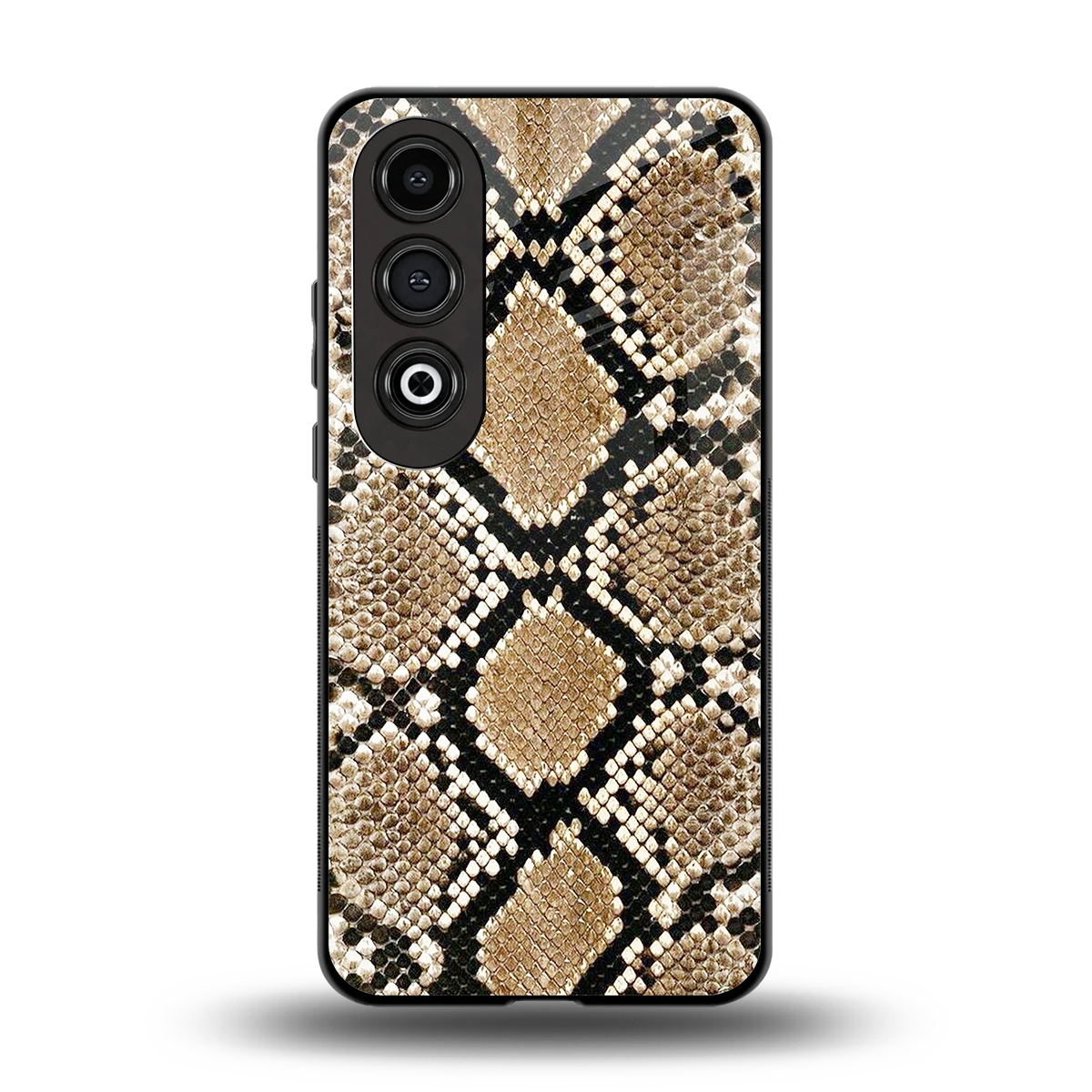 Scaly Chic back phone cover | glass case for oneplus nord ce 4