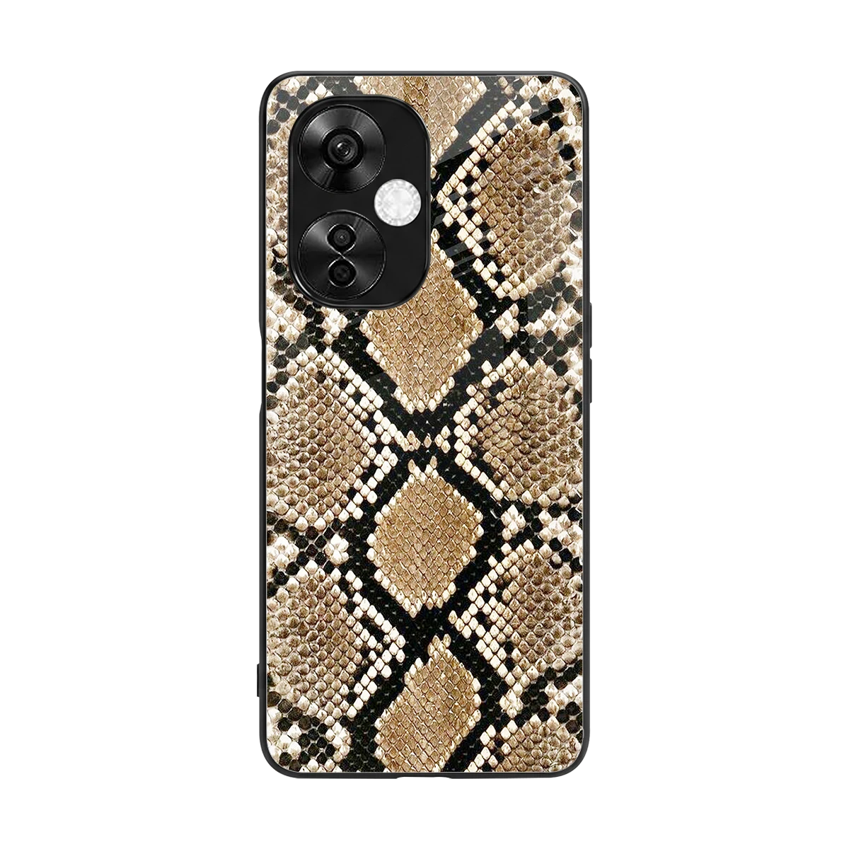 Scaly Chic back phone cover | glass case for oneplus nord ce 3 lite