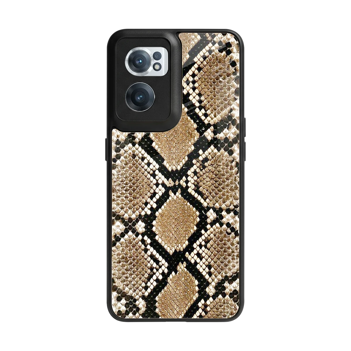 Scaly Chic back phone cover | glass case for oneplus nord ce 2
