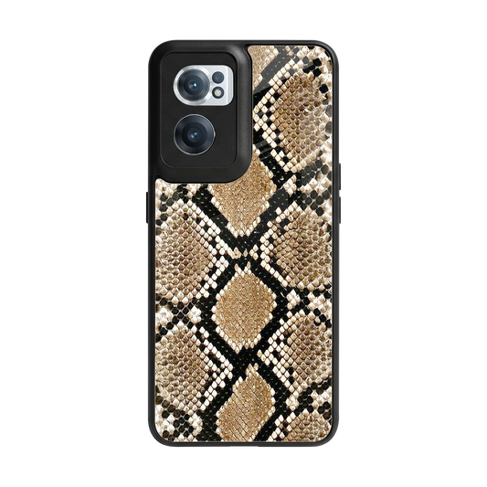 Scaly Chic back phone cover | glass case for oneplus nord ce 2