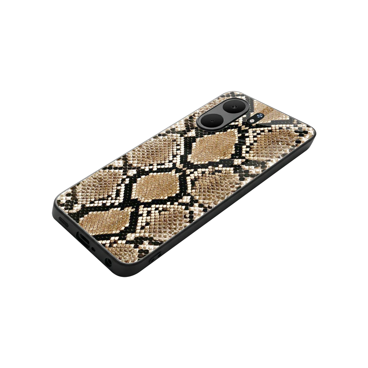 Scaly Chic stylish phone case for oppo a5x 5g | glossy glass and slim fit