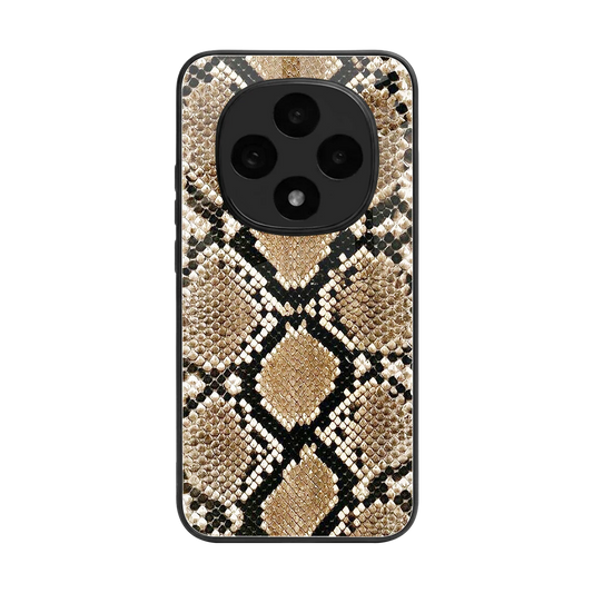 Scaly Chic back phone cover | glass case for oppo f31 pro 5g