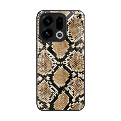 Scaly Chic back phone cover | glass case for oppo find x9